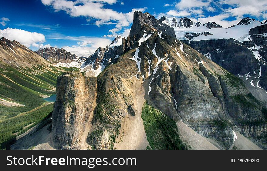 Valley Of The Ten Peaks, Moraine Lake, Alberta, Canada, Banff National Park, Beautiful Landscape