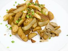 Fried Potatoes Stock Photo Fried Potatoes Stock Photo