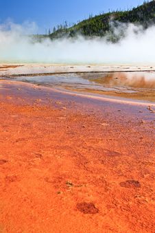 Colors Of The Grand Prismatic Spring Royalty Free Stock Image Colors Of The Grand Prismatic Spring Royalty Free Stock Image