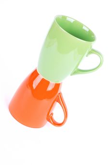 Two Cups Royalty Free Stock Photos