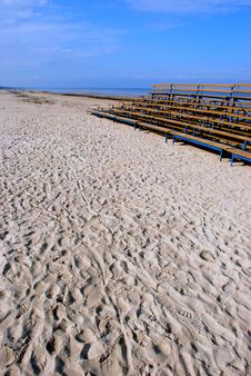 Benches Near The Sea Stock Photography Benches Near The Sea Stock Photography