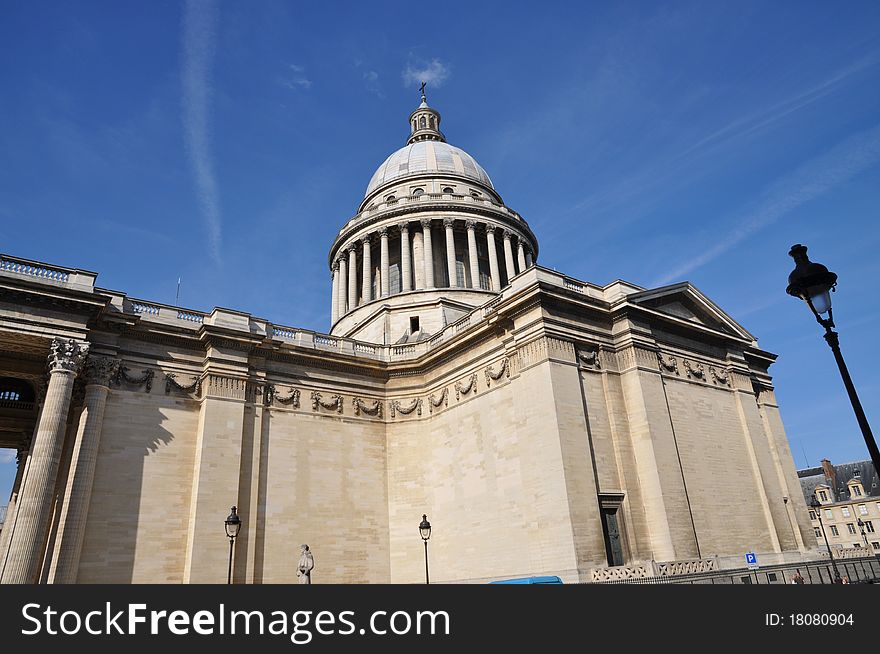 Paris's Pantheon - historical building in France