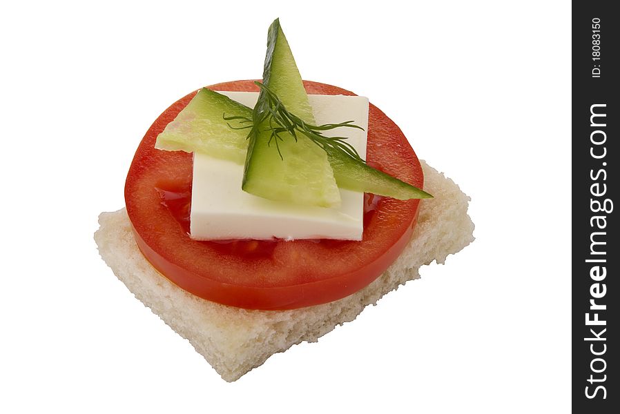 Danish open sandwich