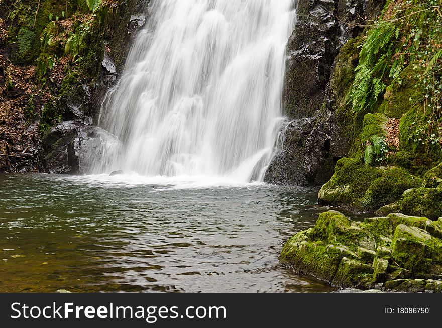 Glenoe Waterfall, Antrim, Ireland.  Part of the world reknown Glens Of Antrim