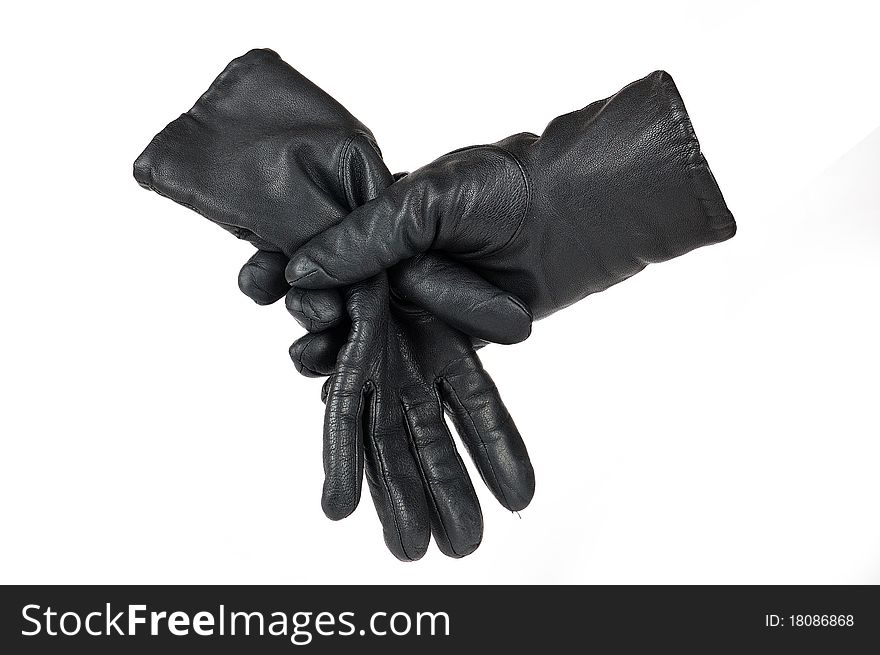 A hand in a gloves