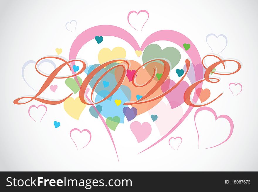 Hearts. holiday Valentine's Day background. Hearts. holiday Valentine's Day background