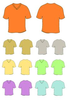 Free T Shirts Royalty Free Stock Photos - 18092038