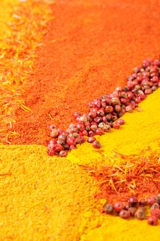 Background From Colourful Spices Royalty Free Stock Image Background From Colourful Spices Royalty Free Stock Image