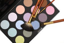 Professional Cosmetics And Make-up Set Royalty Free Stock Photo Professional Cosmetics And Make-up Set Royalty Free Stock Photo