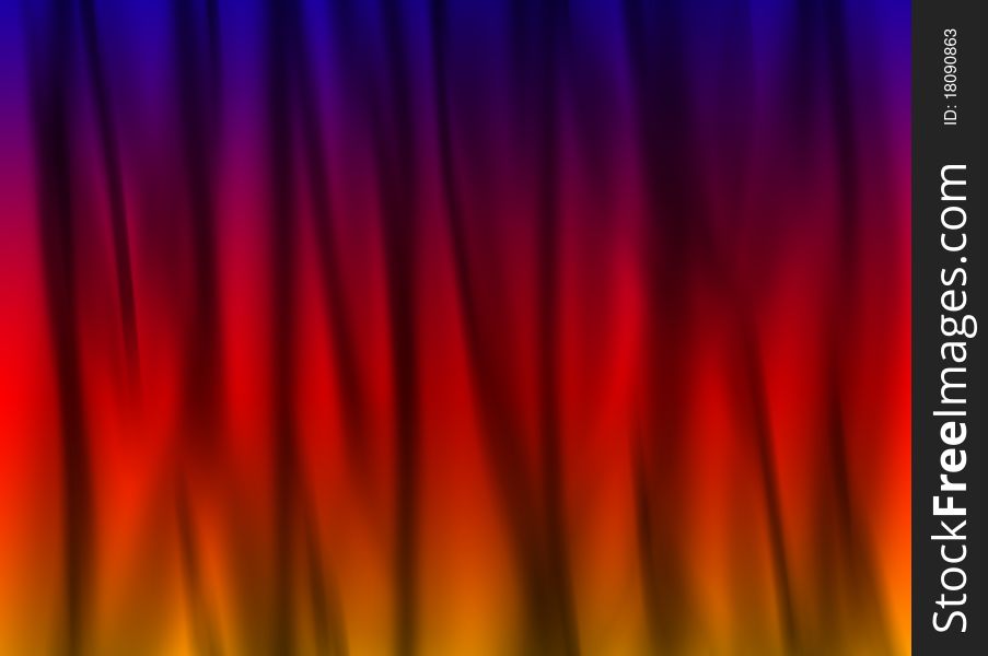 Colored Curtain