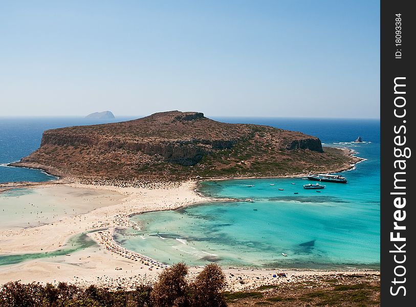 Nature reserve on Crete island. Nature reserve on Crete island