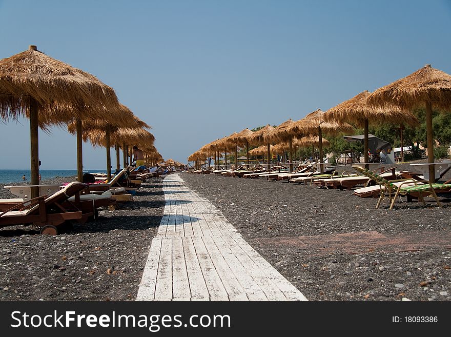 Beach With Black Sand