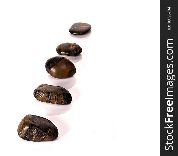Five Pebbles In A Row