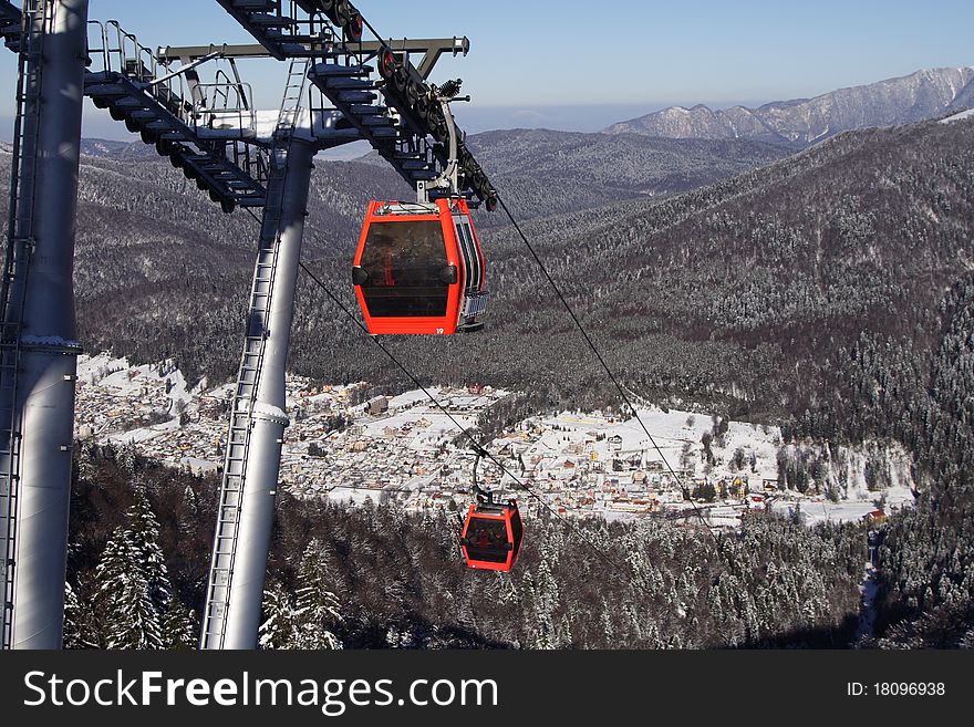 Cable Gondolas And Poles