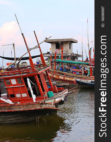 Fishing Ships, Thailand