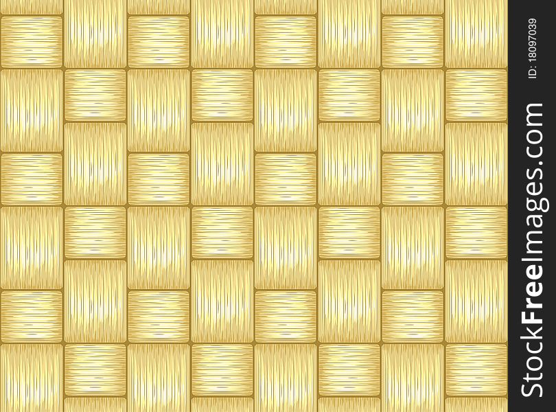 Vector seamless pattern with wicker texture. You can drop into your swatches and use as a tiling fill. Vector seamless pattern with wicker texture. You can drop into your swatches and use as a tiling fill.