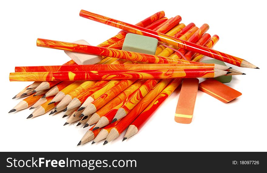 Rubbers and lead pencils