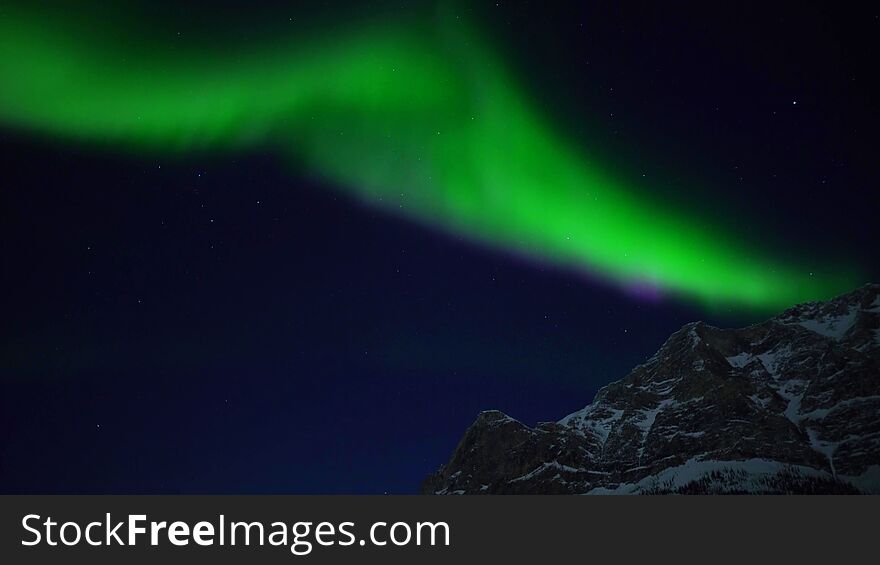 Aurora Borealis, Polar Lights, Night, Northern Lights, Solar Wind, Alaska