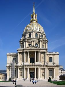 Hotel Des Invalides Royalty Free Stock Image Hotel Des Invalides Royalty Free Stock Image