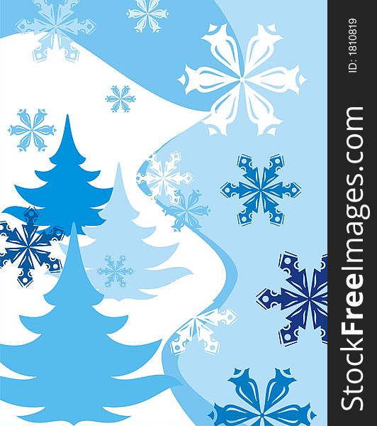 Exquisite Series of Winter Backgrounds. Check my portfolio for much more of this series as well as thousands of similar and other great vector items.