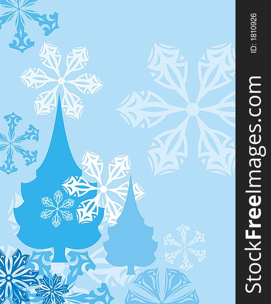 Exquisite Series of Winter Backgrounds. Check my portfolio for much more of this series as well as thousands of similar and other great vector items.