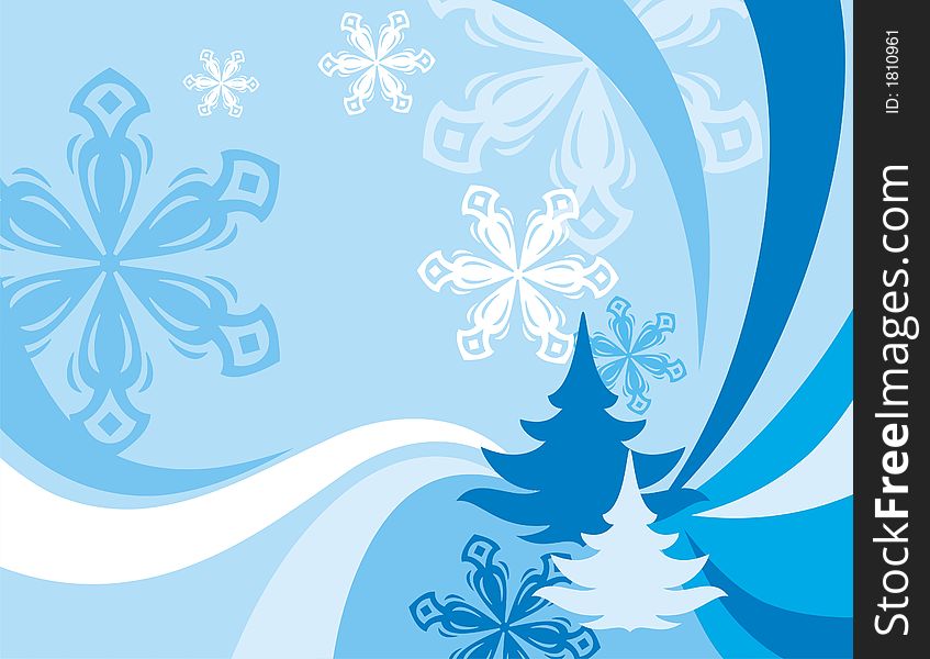 Exquisite Series of Winter Backgrounds. Check my portfolio for much more of this series as well as thousands of similar and other great vector items.