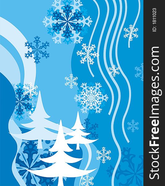 Exquisite Series of Winter Backgrounds. Check my portfolio for much more of this series as well as thousands of similar and other great vector items.