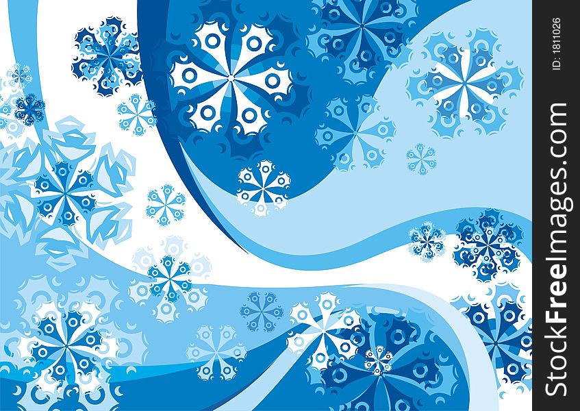 Exquisite Series of Winter Backgrounds. Check my portfolio for much more of this series as well as thousands of similar and other great vector items.