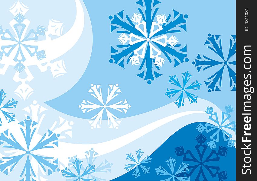 Exquisite Series of Winter Backgrounds. Check my portfolio for much more of this series as well as thousands of similar and other great vector items.