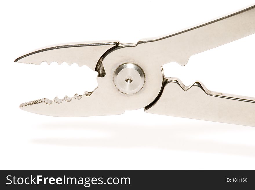 Series object on white: isolated - tool - pliers