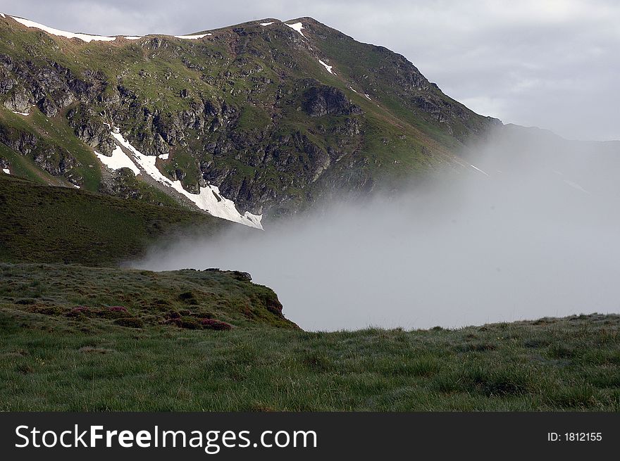 In the Rodna mountains in Romania. In the Rodna mountains in Romania