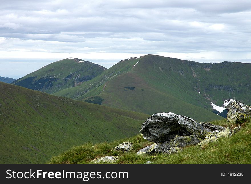 In the Rodna mountains in Romania. In the Rodna mountains in Romania