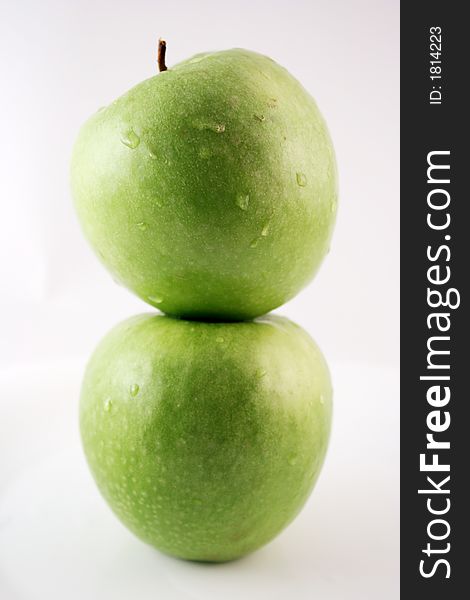 Green apples