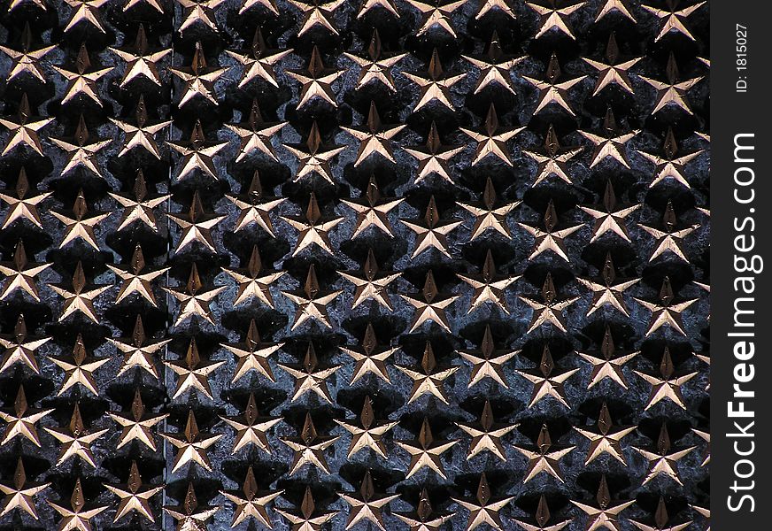 Stars on the Wall of the World War II Memorial in Washington, D.C.
