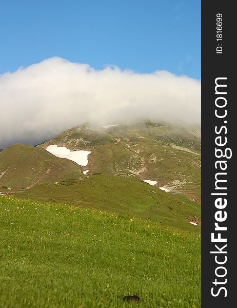 In the Rodna mountains in Romania. In the Rodna mountains in Romania