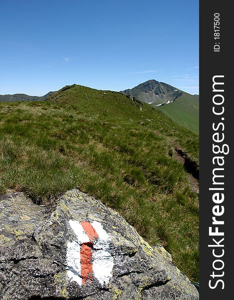 In the Rodna mountains in Romania. In the Rodna mountains in Romania