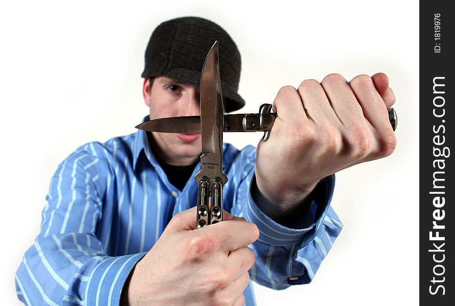 Man With Knives