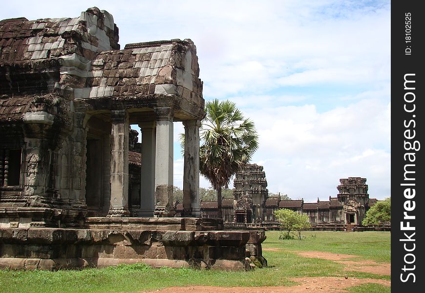 Ruins At Angkor Wat Cambodia. Ruins At Angkor Wat Cambodia