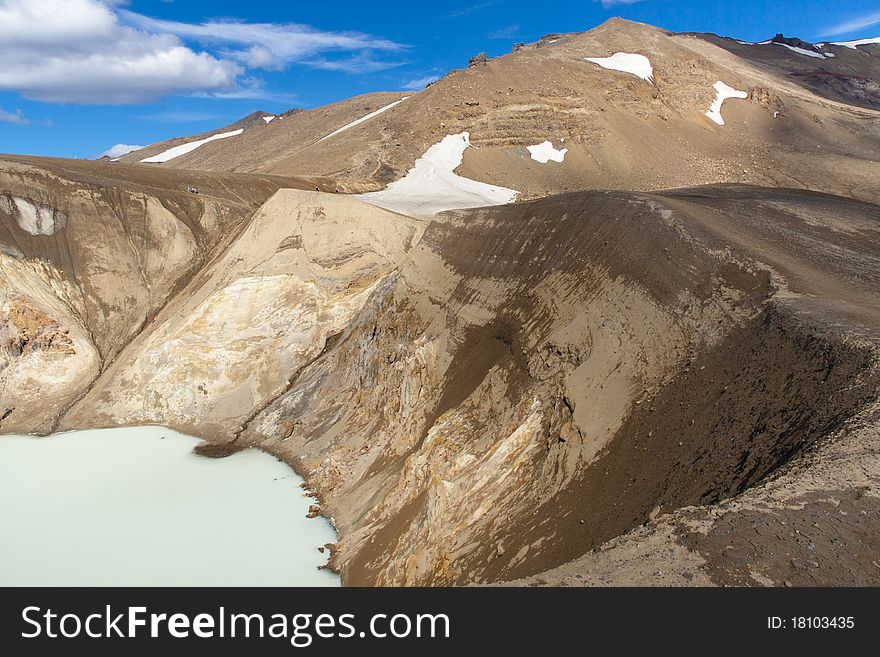 Geothermal Vitio lake - Iceland