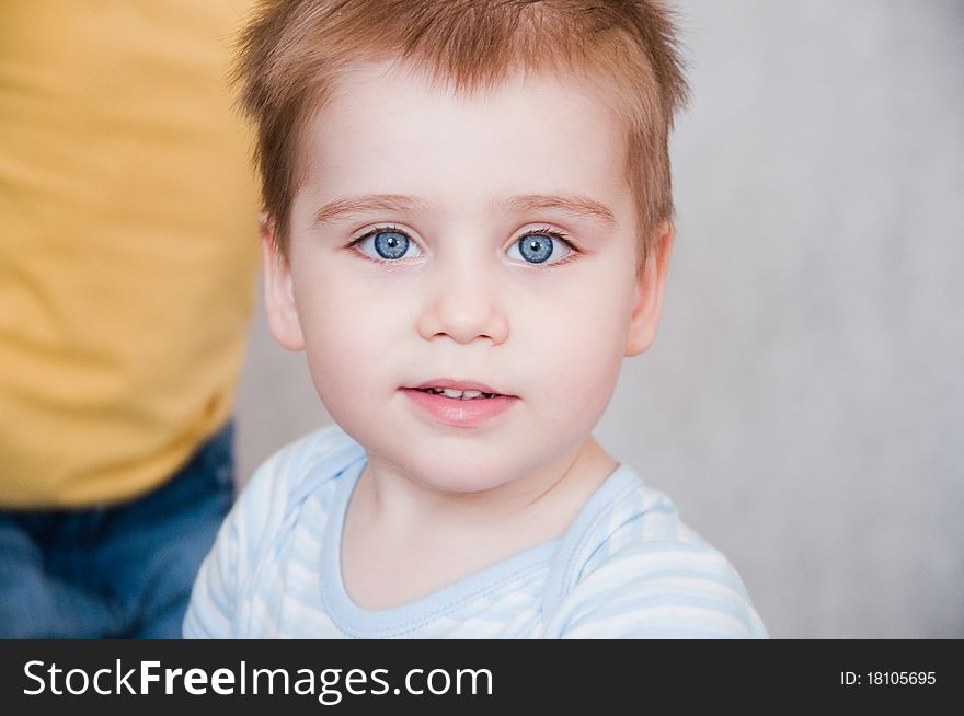 Beautiful children blue-eyed boy. Beautiful children blue-eyed boy