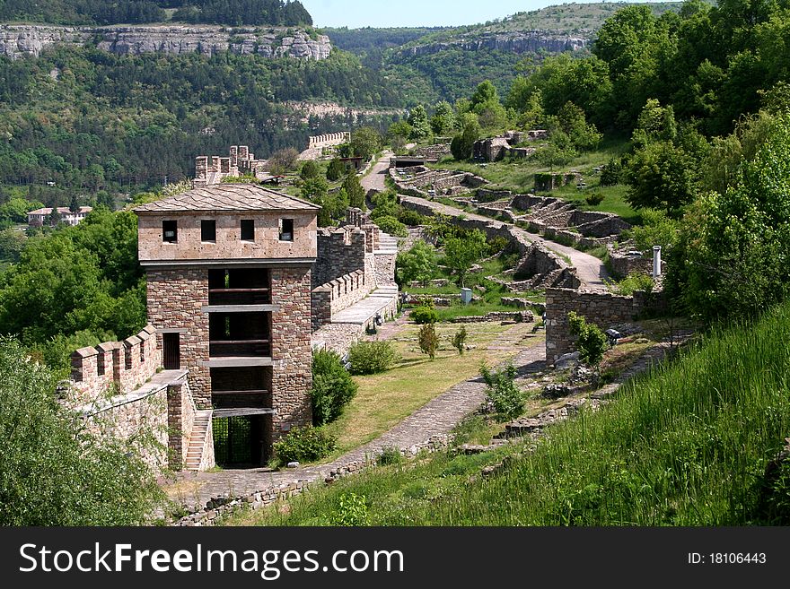 Tzarevetz Fortress In Veliko Tarnovo, Bulgaria