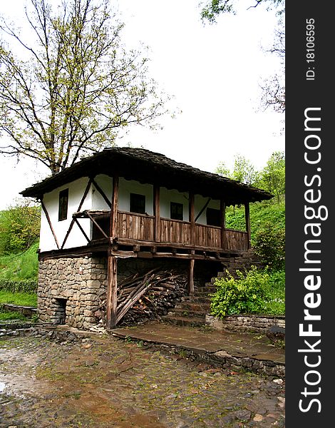 Image of house in Etara Bulgaria. Image of house in Etara Bulgaria