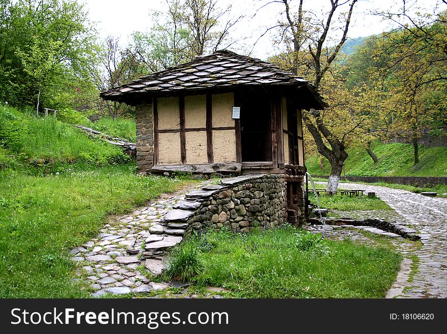 Image of house in Etara Bulgaria. Image of house in Etara Bulgaria