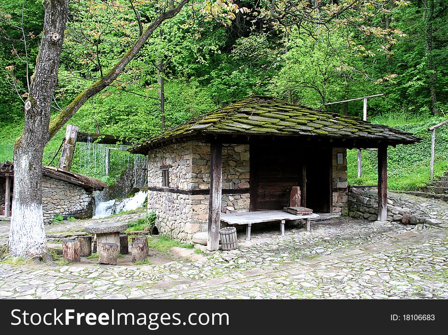 Image of house in Etara Bulgaria. Image of house in Etara Bulgaria