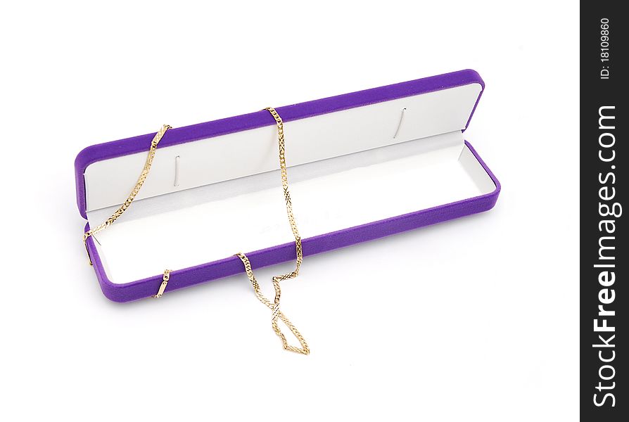 Necklace In A Gift Box