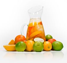 Citrus Drink Pitcher Stock Photos Citrus Drink Pitcher Stock Photos