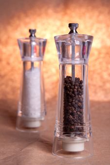 Salt And Pepper Grinders Stock Photo Salt And Pepper Grinders Stock Photo