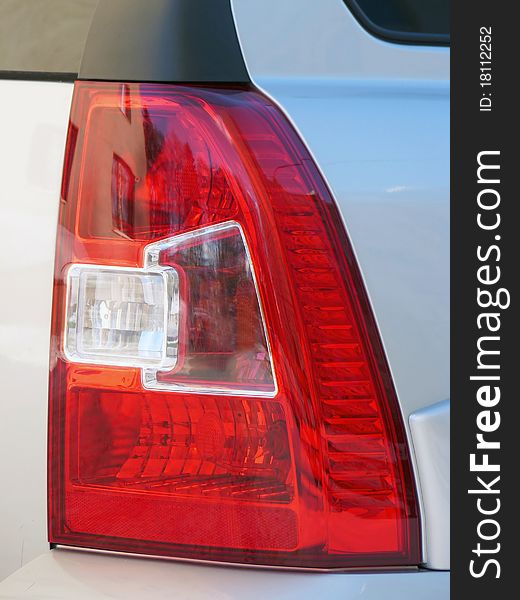 Taillight Car Closeup