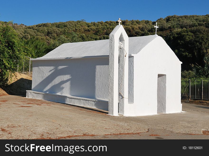 There are many such small churches everywhere on Crete.