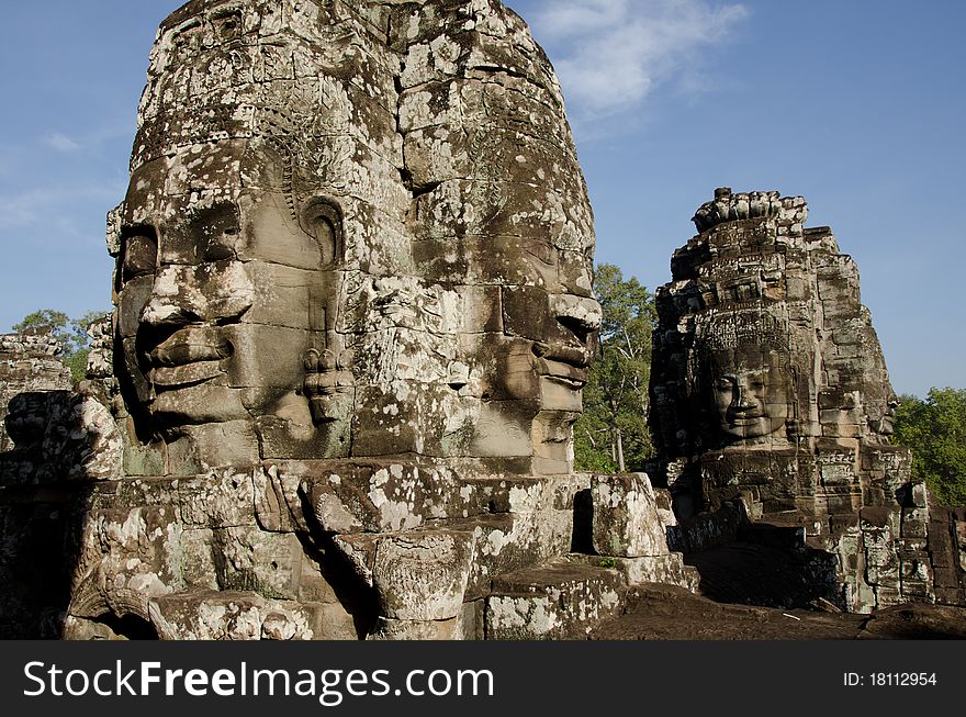 Bayon Face, Cambodia